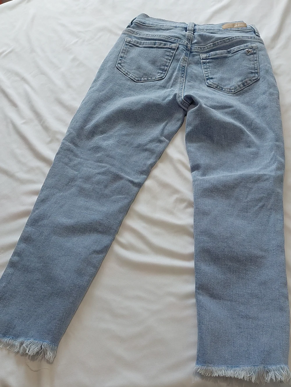 Justice Light Blue Mini Mom Jeans .Size 12 .Girls